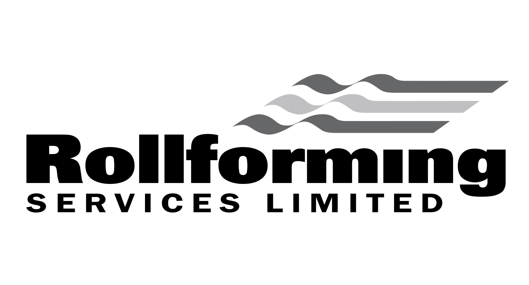 Rollforming services logo white